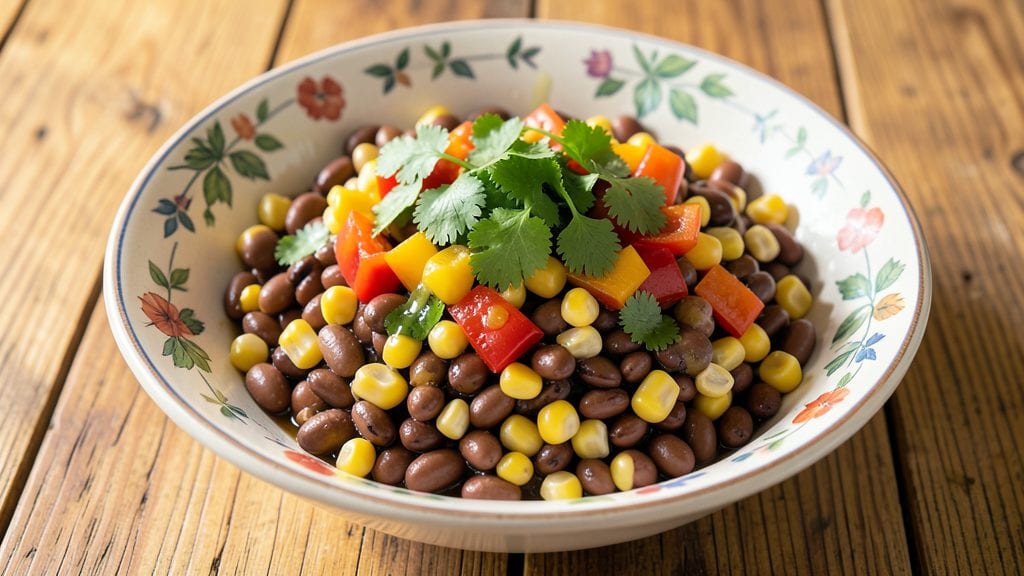 Amish Black Bean and Corn Salsa Recipe: Bright, Crunchy Texture Without Cooking