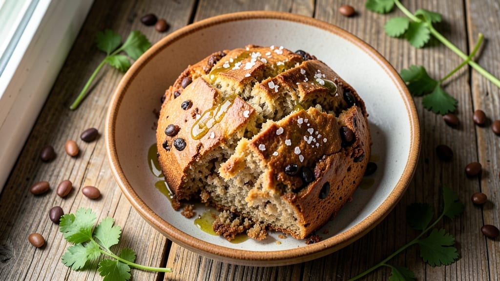 Bean Bread Recipe: Hearty, Crunchy Top and Soft Inside