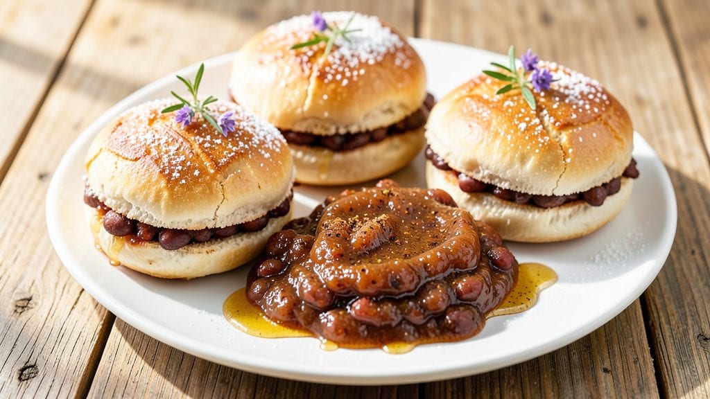 Bean Jam Buns Recipe: Fluffy Rolls Stuffed With Sweet-Savory Filling