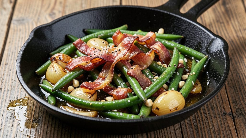 Southern Green Beans Recipe: Smoky Bacon-Infused Crunch in One Pan