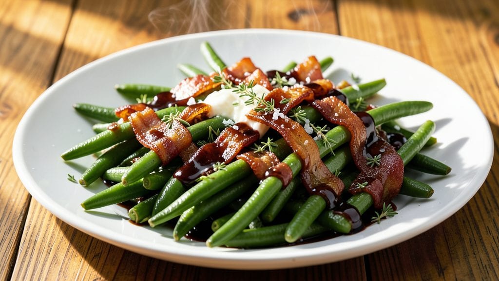 Bill Miller's Green Bean Copycat Recipe: Crisp-Tender With Bacon and Molasses Bite