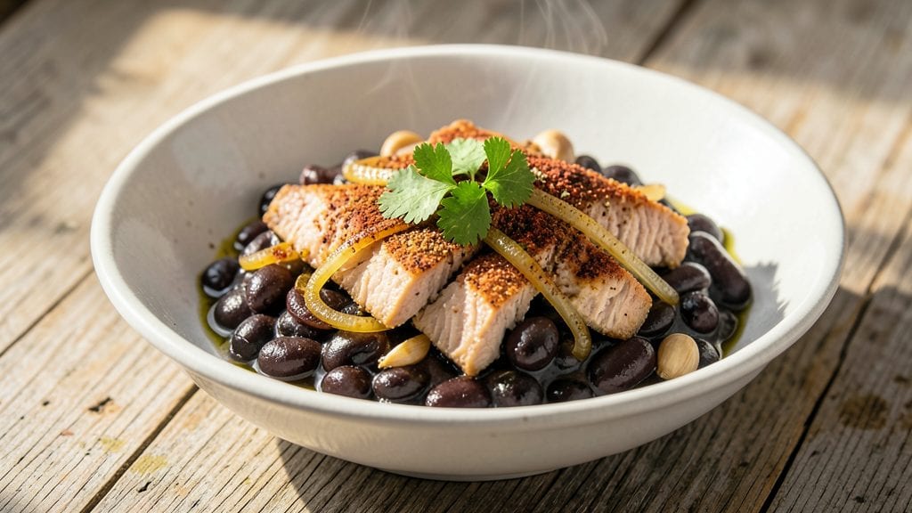 Black Bean and Canned Fish Recipe: One-Pot Protein-Packed Meal in 25 Minutes