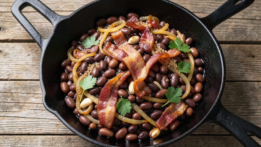 Bush's Cowboy Beans Recipe: Molasses-Kissed Depth With Crispy Bacon Bits