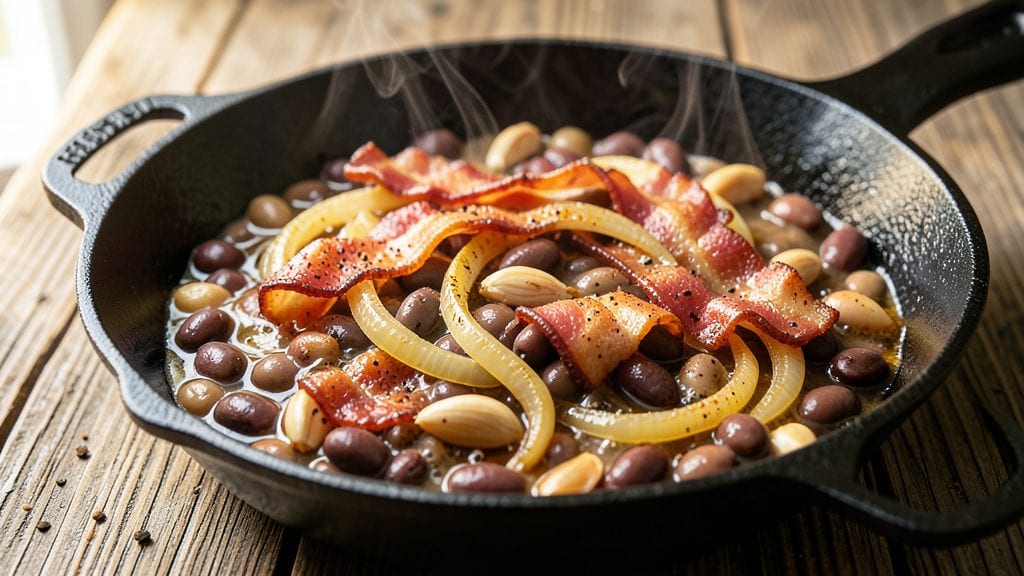 Bush's Northern Beans Recipe: Smoky Bacon and Molasses Crunch in One Pot