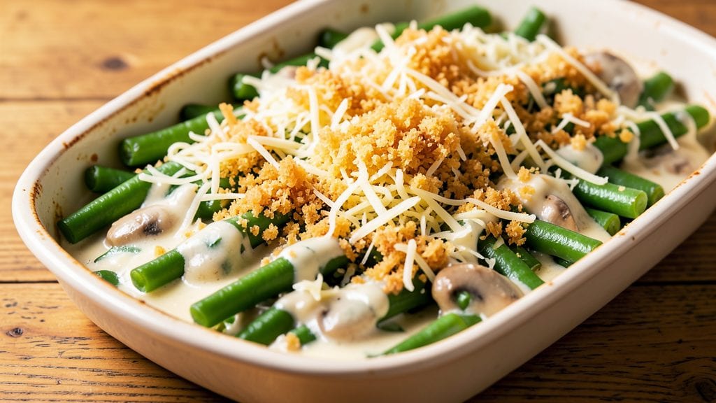 Campbell's Green Bean Bake Recipe: Cheesy, Crispy Top That Locks in Flavor