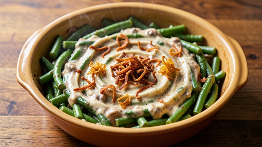 Campbell's Green Bean Casserole Double Recipe: Creamy Mushroom Top, Crunchy Onion Magic