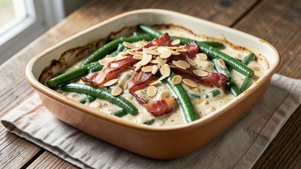 Campbell's Green Beans Recipe: Crisp-Tender with Almond and Bacon Crunch