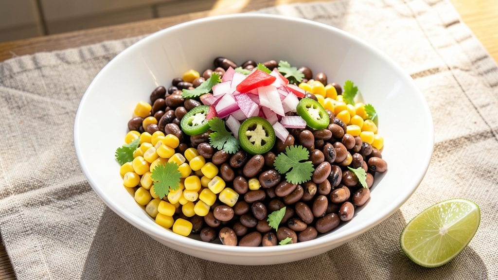 Canned Black Beans and Corn Salsa Recipe: Zesty No-Cook Crunch in 10 Minutes