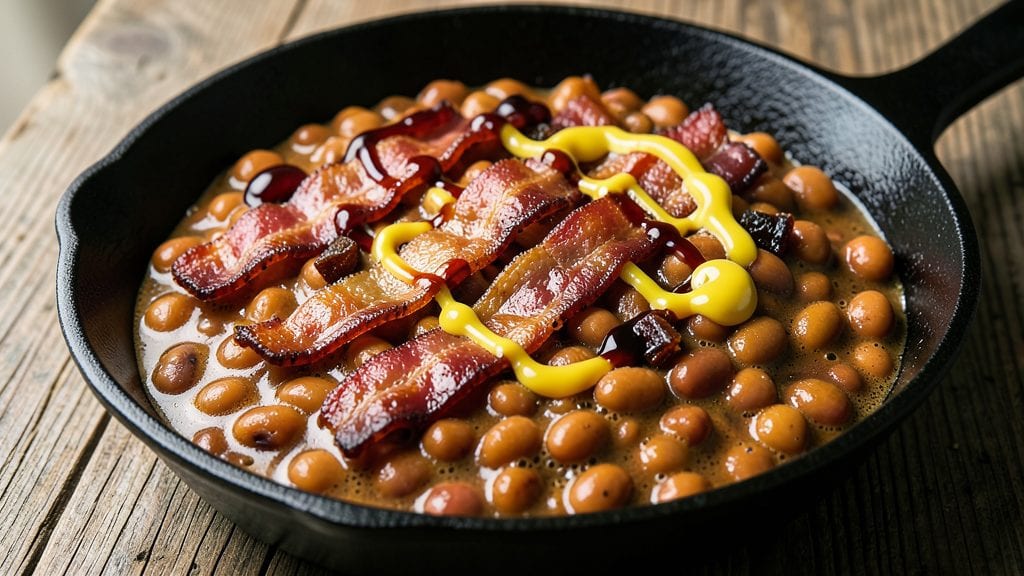 Canned Boston Baked Beans Recipe: One-Pot Smoky Molasses Crunch