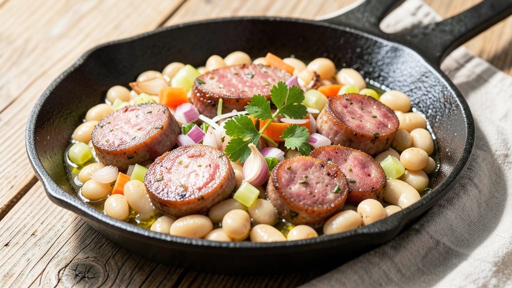 Canned White Beans and Sausage Recipe: One-Pot Italian-Style Heartiness