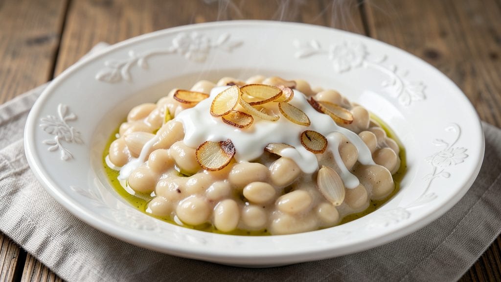 Creamy Beans Recipe: Velvety Texture With Garlic-Infused Depth