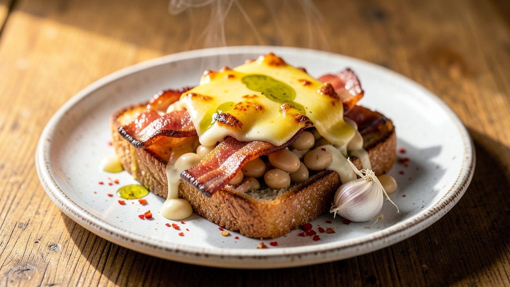 Gordon Ramsay's Beans on Toast Recipe: Smoky Bacon Crunch Over Melted Cheddar