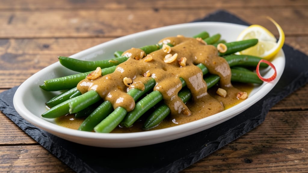 Gordon Ramsay's Green Beans With Mustard Dressing Recipe: Crisp-Tender Stems and Tangy Zing