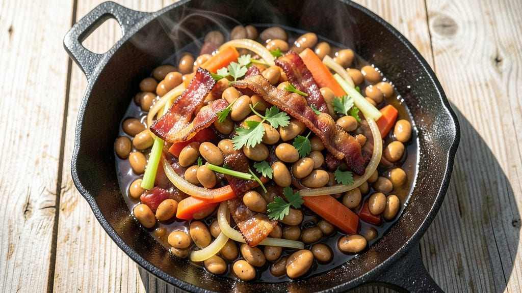 Grandma's Calico Beans Recipe: Slow-Simmered Molasses Sweetness With Bacon Crunch