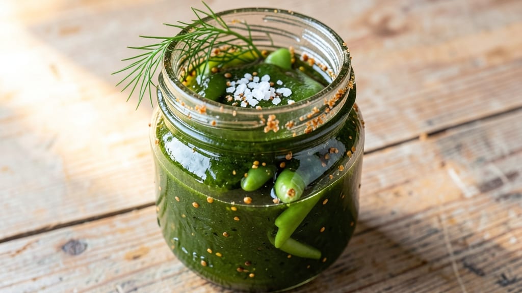 Green Bean Preserves Recipe: Sweet & Tangy Homemade Relish in Jars