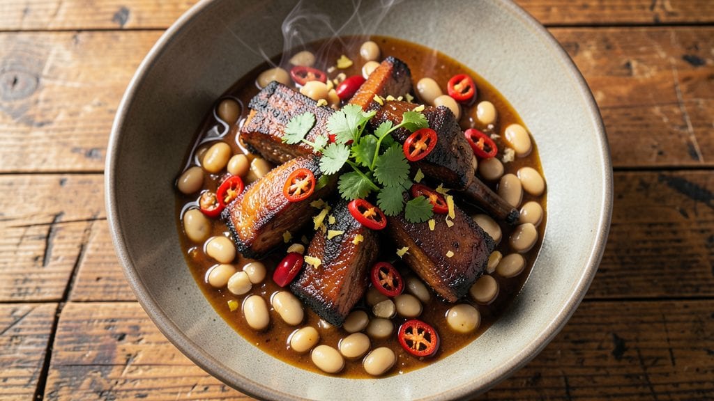 Jamaican Oxtail with Butter Beans Recipe: Slow-Cooked Richness and Nutty Depth