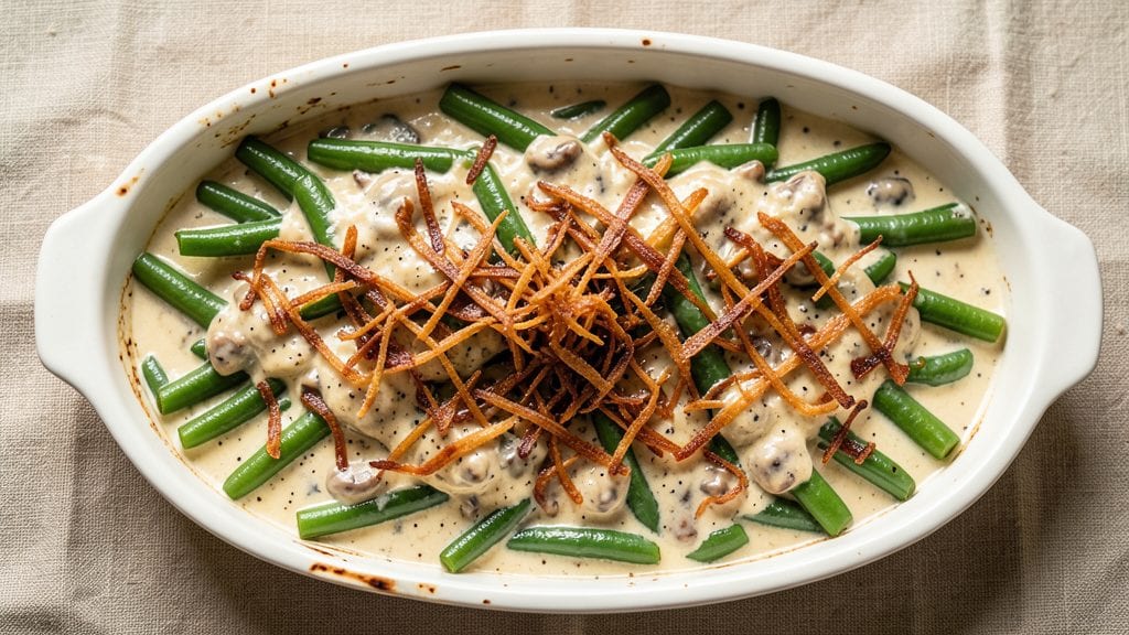 McCormick Green Bean Casserole Recipe: Creamy Mushroom Topping Magic