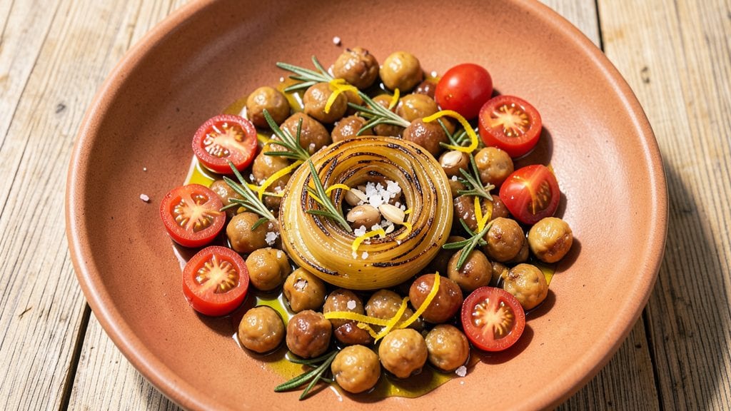 Mediterranean Beans Recipe: Lemon-Garlic Roasted With Crispy Herbs