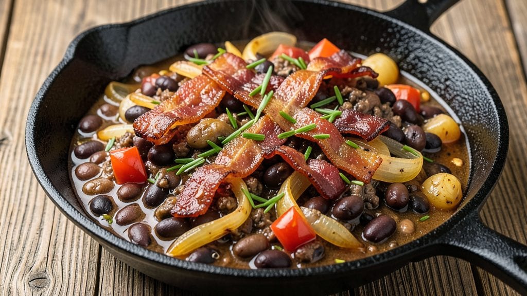 Monster Mean Bean Copycat Recipe: One-Pot Spice Bomb With Crispy Bacon Crown