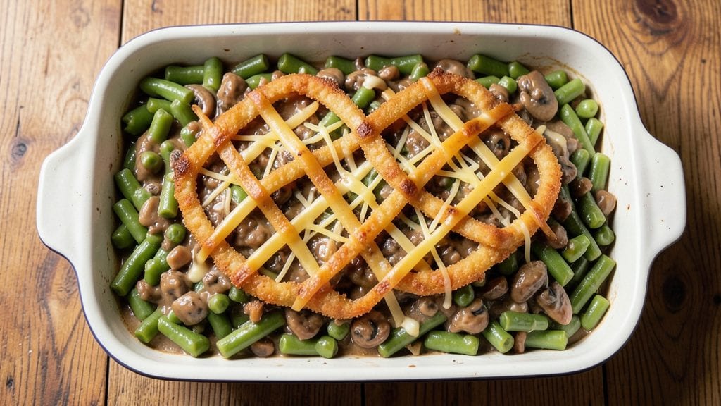 Old Fashioned Green Bean Casserole Recipe Easy Pioneer Woman: Ree Drummond's Crispy Top, Creamy Magic