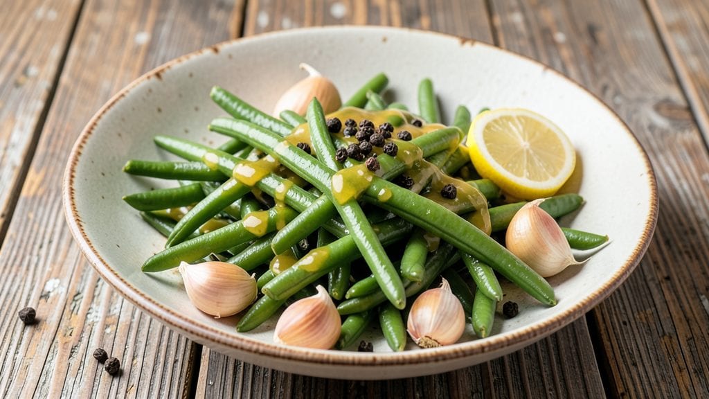 Old Fashioned Green Beans Recipe: Crisp-Tender Blanched with Garlic and Lemon