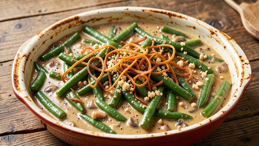 Ree Drummond's Green Bean Casserole Recipe: Homestyle Creaminess With Crispy Fried Onion Top