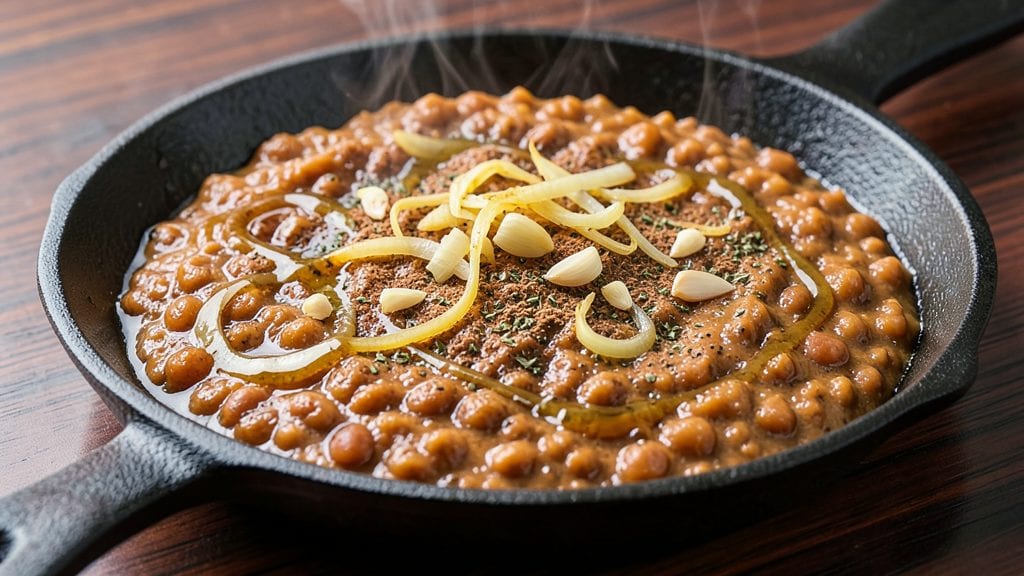 Restaurant Style Refried Beans Recipe: Luscious, Lard-Infused Creaminess