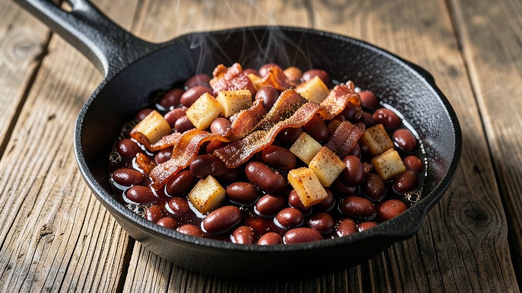 Roosevelt Beans Recipe: Smoky Bacon and Molasses-Kissed One-Pan Tradition
