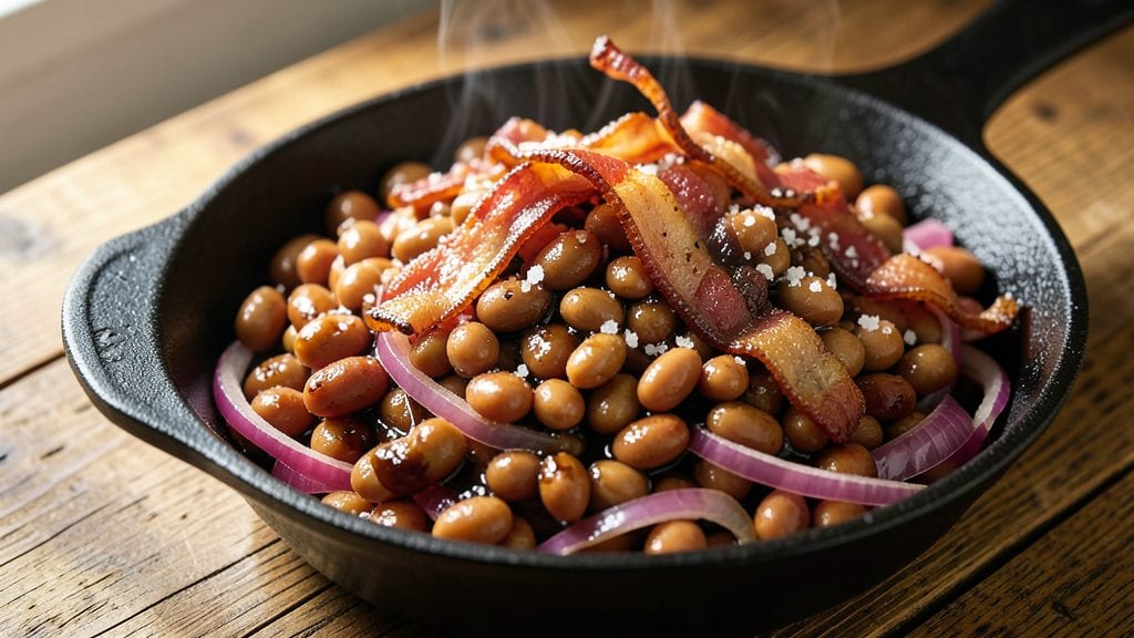 Smoked Bush's Baked Beans Recipe: Smoky Molasses Crunch With Bacon Bites