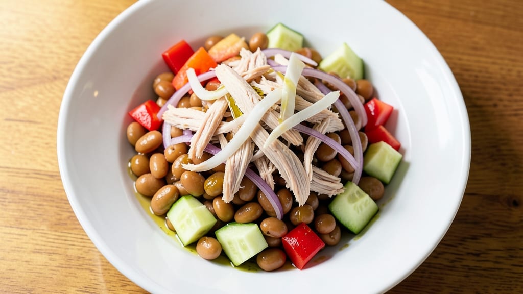 Tuna and Cannellini Bean Salad Recipe: Bright Lemon-Dressed Protein-Packed Bite